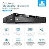 Amcrest 4K 16CH NVR (1080p/3MP/4MP/5MP/8MP) Network Video Recorder thumbnail 2