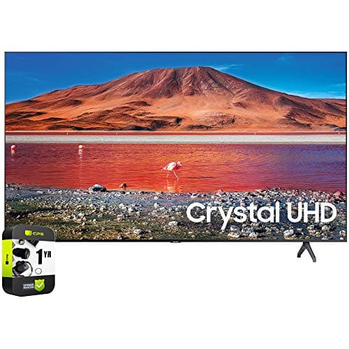SAMSUNG UN65TU7000FXZA 65 inch 4K Ultra HD Smart LED TV Bundle with CPS Enhanced Protection Pack main view