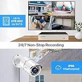 ZOSI 8CH 3K Lite Home Security Camera System Outdoor thumbnail 2