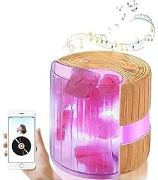 300ML Aromatherapy Salt Diffuser with Bluetooth Speaker & White Noise photo
