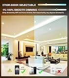 [6 Pack] CLOUDY BAY 6inch Smart Wifi LED Recessed Lights thumbnail 2