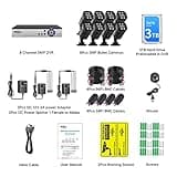Hiseeu 5MP 8ch Wired Security Camera System thumbnail 5