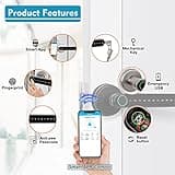 KISSTY Smart Fingerprint Door Lock thumbnail 2