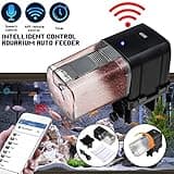[Upgrade] WiFi Control Automatic Fish Feeder with APP Lychee Aquarium Automatic Fish Feeder, WiFi Control Auto Fish Food Dispenser for Home Office thumbnail 2
