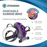 Stamina Exercise Bike with Smooth Pedal System thumbnail 5
