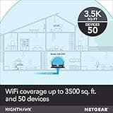 Netgear Renewed R8000-100NAR Nighthawk X6 AC3200 Tri-Band Gigabit Wi-Fi Router thumbnail 5