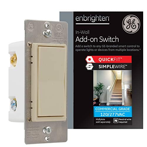 GE Enbrighten Add On Switch with QuickFit and SimpleWire main view