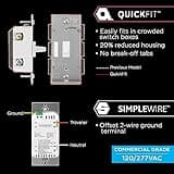 Enbrighten 700 Series Add-on In-Wall Smart Switch QuickFit & SimpleWire, Toggle, Wi-Fi, Z-Wave, Zigbee, Not A Standalone Switch, Smart Light Switch, 3 Way Switch, Alexa, Google Assistant thumbnail 2