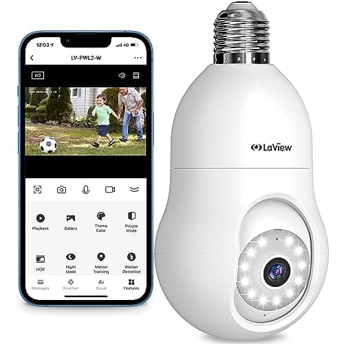 LaView 4MP Bulb Security Camera main view