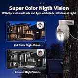 Hiseeu 2K Security Camera Wireless Outdoor thumbnail 4
