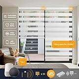 MUSCLEAREA Motorized Zebra Blinds thumbnail 3