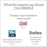 NETGEAR Orbi Whole Home Tri-band Mesh Wi-Fi 6 System (RBK853) thumbnail 2