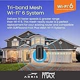 ARRIS SURFboard mAX W30 Tri-Band Mesh Ready Wi-Fi 6 Router thumbnail 3