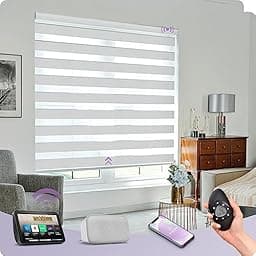 Graywind Motorized Zebra Sheer Blinds photo