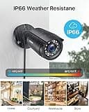 ZOSI 3K Lite 8CH Security Camera System Outdoor with 1TB Hard Drive thumbnail 5