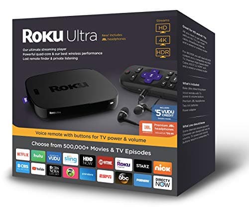 Roku 4661RW Ultra Streaming Player main view
