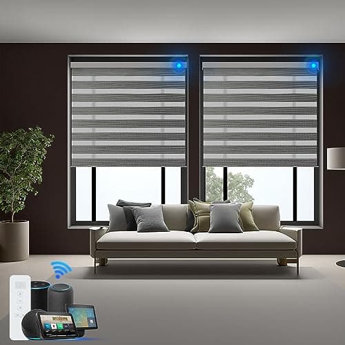 Blindify Motorized Zebra Blinds main view