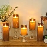 Fo32won Grey Flameless Candles thumbnail 5