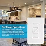 Lutron Caseta Smart Lighting Dimmer Switch and Remote Kit thumbnail 5