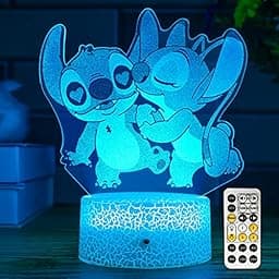 NINE SQUARE EGOU Stitch Gifts for Girls Stitch Night Light photo