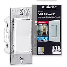 Enbrighten 700 Series Add-on In-Wall Smart Switch QuickFit & SimpleWire photo