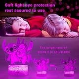 NINE SQUARE EGOU Stitch Gifts for Girls Stitch Night Light thumbnail 3