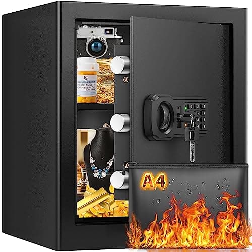 Mitlvge 2.3 Cu ft Large Fireproof Safe Box main view