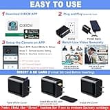 LUOHE Spy Camera Wireless Hidden WiFi Charger Camera thumbnail 4