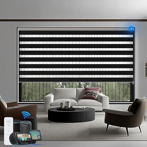 Blindify Motorized Zebra Blinds main view