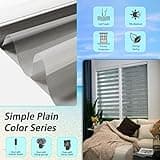 CITOLEN Motorized Blinds with Integral Valance Zebra Blinds Upgraded Smart Blinds Custom Size Automatic Blinds for Windows Remote Control Electric Zebra Shades Alexa/Google Blinds thumbnail 5