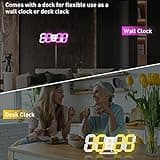 EDUP Home 3D Digital Alarm Clock thumbnail 5
