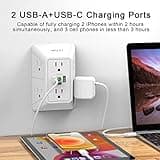 Multi Plug Outlet Surge Protector thumbnail 4