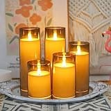 Fo32won Grey Flameless Candles thumbnail 4