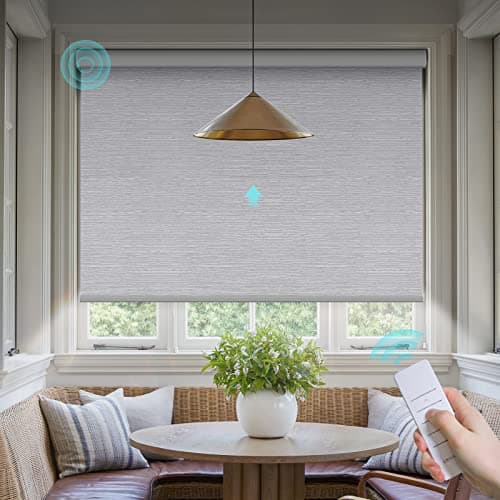 Motorized Blinds with Remote main view