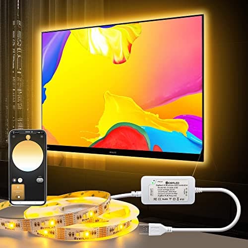 Smart ZigBee 3.0 USB RGBWW LED Strip Light main view