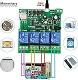 Newgoal 4 Channels WiFi Wireless Smart Switch Inching Self-Locking Relay Module thumbnail 3