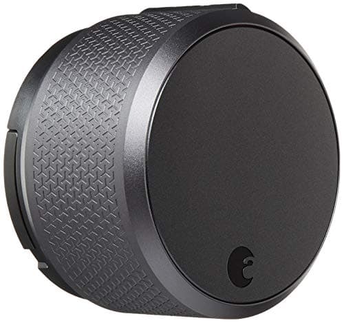 August Home Dark Gray Smart Lock Pro main view