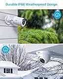 ZOSI 3K Lite Home Security Camera System with AI Human Vehicle Detection, H.265+ 8CH CCTV DVR and 8 x 1080p Wired Outdoor Indoor Bullet Dome Cameras, Remote Access, Alert Push (1TB Hard Drive) thumbnail 2