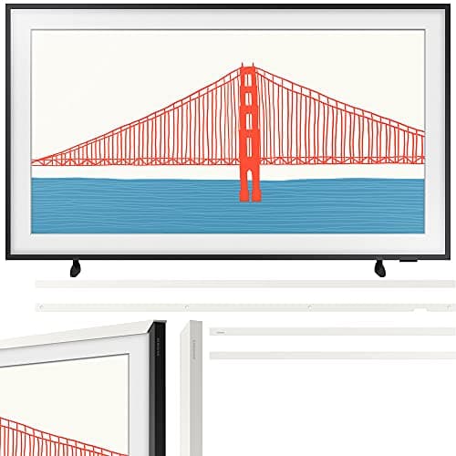 SAMSUNG QN55LS03AAFXZA 55 Inch The Frame QLED 4K Smart TV Bundle main view