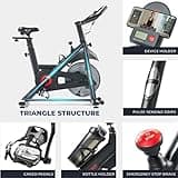 Sunny Health & Fitness Smart Pro Indoor Cycling Exercise Bike thumbnail 5