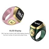 Smart Muslim Islamic Oem Electronic Zikir Counter Digital Azan Alarm Clock Tasbeeh Tasbih Zikr Ring thumbnail 3