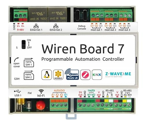 Z-Wave.Me Wiren Board 7 main view