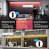GIDERWEL Smart RGBWW LED Light Strip Plus with ZigBee LED Controller thumbnail 3