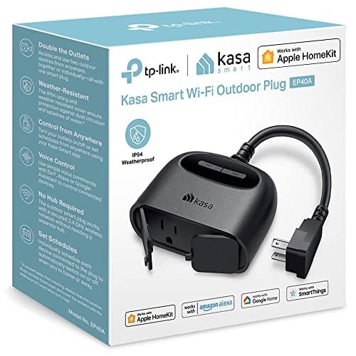 Kasa Apple HomeKit Outdoor Smart Plug main view