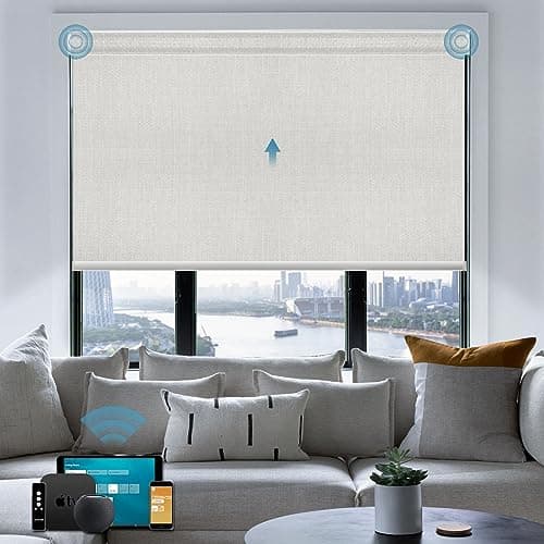 WEFFORT Motorized Roller Shade main view