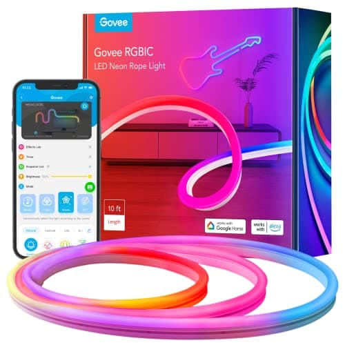Govee Neon RGBIC Rope Lights with Music Sync main view