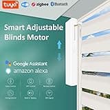 Tuya Smart Adjustable Blinds Motor USB Charging Plantation Shutters Window Smart Home thumbnail 2