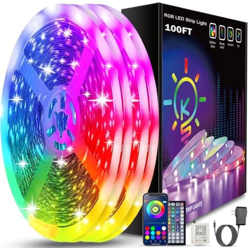 Keepsmile 100ft Led Strip Lights main view