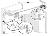 Liftmaster 841LM Automatic Garage Door Lock thumbnail 2