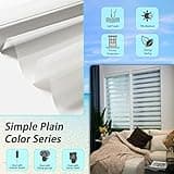 CITOLEN Motorized Blinds with Integral Valance Zebra Blinds Upgraded Smart Blinds Custom Size Automatic Blinds for Windows Remote Control Electric Zebra Shades Alexa/Google Blinds thumbnail 5